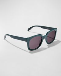 Men's Graffiti Square Acetate Sunglasses