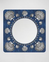 Square Frame With Flat Mirror - Giro Di Conchiglie