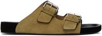 Isabel Marant Sandales Lekson taupe
