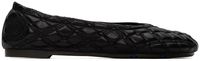 Burberry Ballerines Sadler noires en cuir