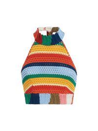 Women's Marni x No Vacancy Inn Stripe Crochet Halter Top - Size 10
