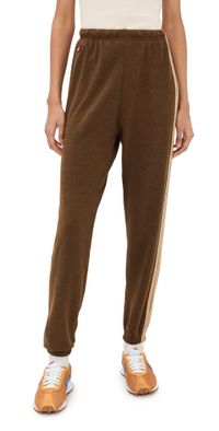 Aviator Nation 5 Stripe Sweatpants Chocolate/Espresso L