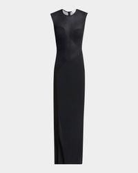 Mesh Molded Cutout Gown