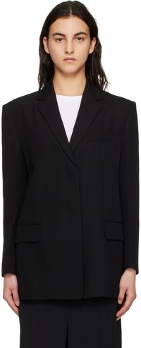 Juun.J Black Carryover Blazer