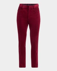 Men's Dyllan Ridged Velvet Trousers