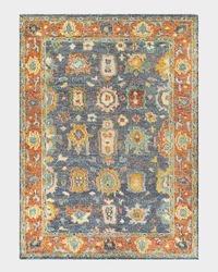 Raleigh Hand-Knotted Wool Rug, 9' x 12'