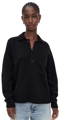 Citizens of Humanity Agatha Rugby Black L