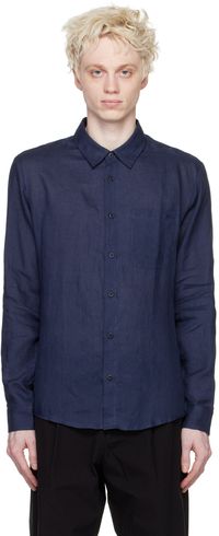 A.P.C. Navy Cassel Shirt