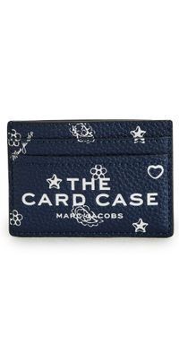 Marc Jacobs The Bandana Card Case Navy Multi One Size