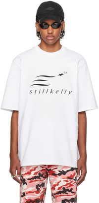 Still Kelly White Big T-shirt