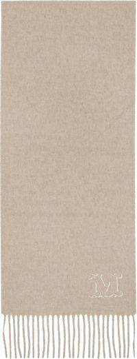 Max Mara Beige Wsdalia Scarf
