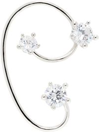 Panconesi Silver Diamanti Ear Cuff