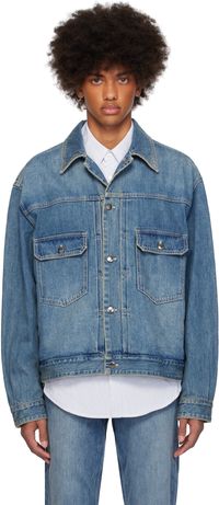 WOOYOUNGMI Blouson bleu en denim