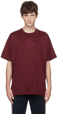 Burberry Burgundy EKD T-Shirt