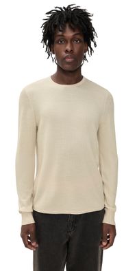 rag & bone Gregory Merino Long Sleeve Crew Dsrts S