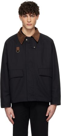 Uniform Bridge Blouson de style veston de chasse court noir
