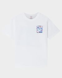 Men's Heat Map Cotton Logo T‑Shirt