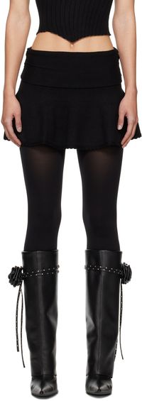 GUIZIO Minijupe Heart noire