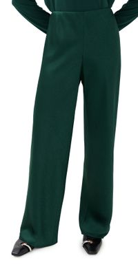 Vince High Waist Fluid Satin Bias Pants Juniper XXS