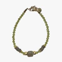 Ginandger - Bracelet peridot - Taille Unique - Vert