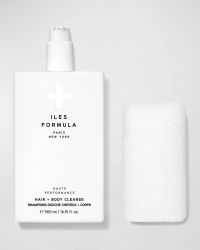 Hair + Body Cleanse with Body Sponge