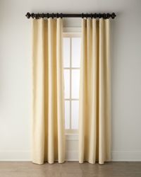 Camden Light-Filtering Silk Drapery Panel, 50" x 108"