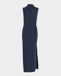 Gathered Thoughts Dress in Cotton Shirting