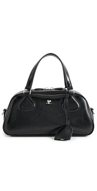 Courrèges Friday Naplack Bag Black One Size
