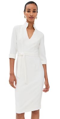 Black Halo Madeline Sheath Dress Pacific Blue 12