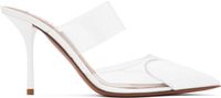 ALAÏA White Le Coeur Mules