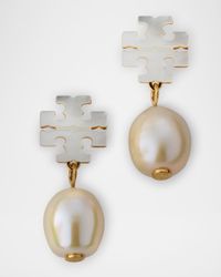 Moondance Mother of Pearl Drop Earrings