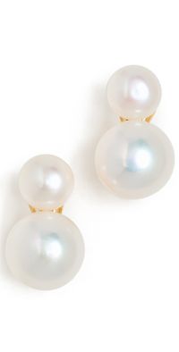 SHASHI Bianca Pearl Earrings Pearl One Size