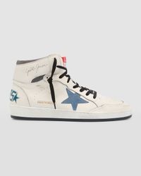 Men's Sky-Star Leather High Top Sneakers