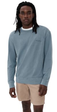 Fair Harbor The Saltaire Crew Neck Sweatshirt Maritime S