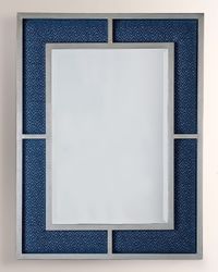 Bedford Gold Nigel Blue Mirror