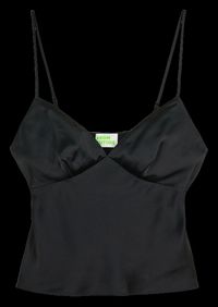 From Future - Caraco droit en soie - Taille 42 - Noir