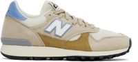 New Balance Beige & Blue 475 Sneakers