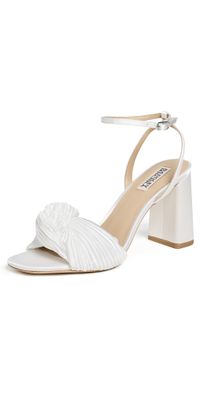 Badgley Mischka Dafne Sandal Heels White 9