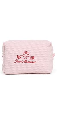 Abbode Just Married Waffle Pouch Peony One Size