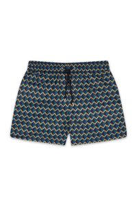 Apnee - Short de bain imprimé ceinture élastique - Taille 3XL - Vert