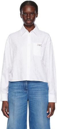 Versace White Baroque Shirt
