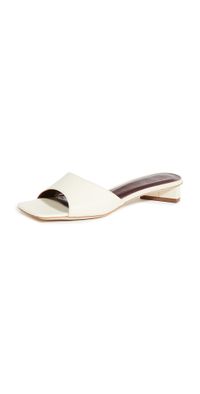 STAUD Simone Mules Cream 40.5