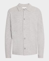 Men's Jonas Boiled Wool Overshirt