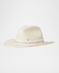 Austin Denim Strass Straw Cowboy Hat