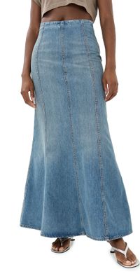 HAIKURE Shaquille Oil Blue Skirt Oil Blue 24