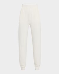 Dora Baltea Silk-Cotton Jogger Trousers