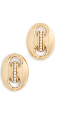 GAS Bijoux Cophea Stud Earrings Gold One Size
