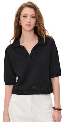 Velvet Winslow Pullover Black L