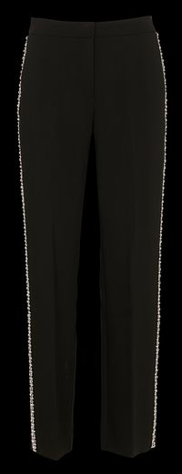 Ba&sh - Pantalon droit à strass - Taille 42 - Noir