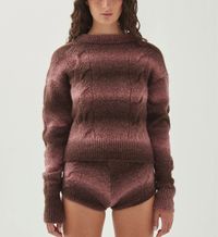 Alohas - Pull en laine - Taille L - Rose